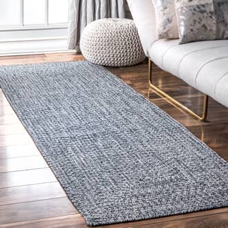 2' 6" x 12' Handmade Braided Indoor/Outdoor Rug secondary image
