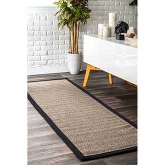 Black Bucolic Cordelia Sisal rug