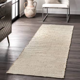 Perfect Handwoven Jute-Blend Rug secondary image