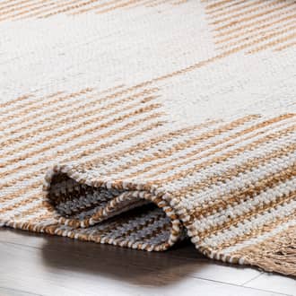 2' x 8' Ahava Jute-Blend Tasseled Rug secondary image