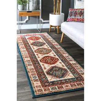 Emblem Fringed Rug secondary image