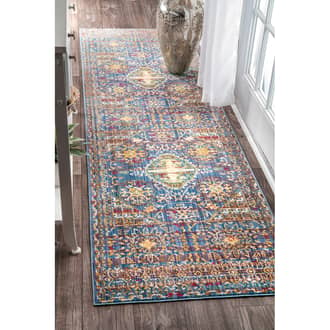 Multi Silky Road Persian rug - Traditional Runner 2' 6in x 8'