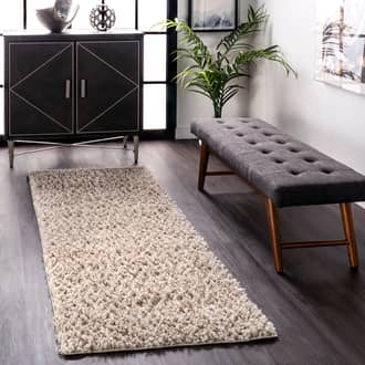 2' 8" x 8' Solid Shag Rug secondary image