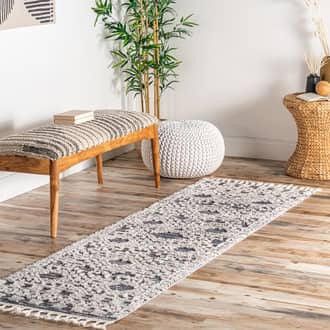 Gray Grooven Frida Textured Moroccan rug