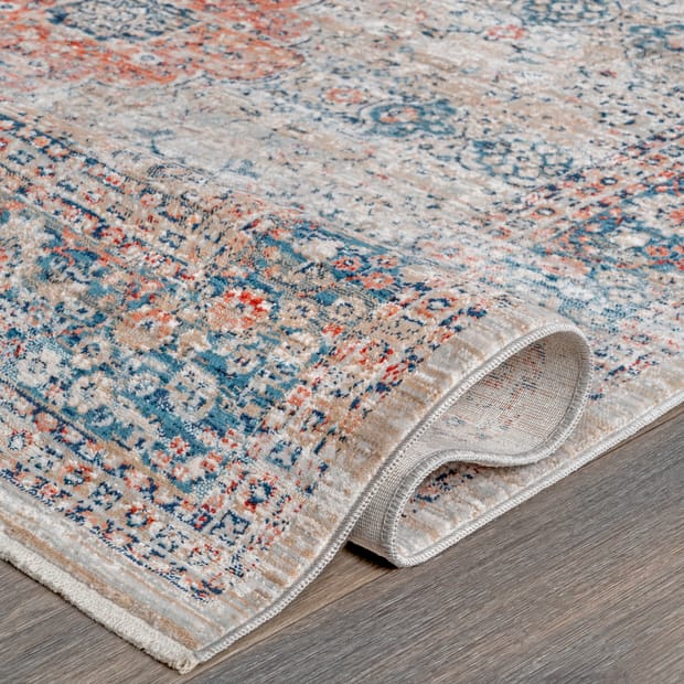 Princesa Herati Medallion Beige Rug