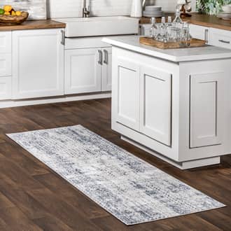 Blue Duskenfield Demi Abstract Striped rug