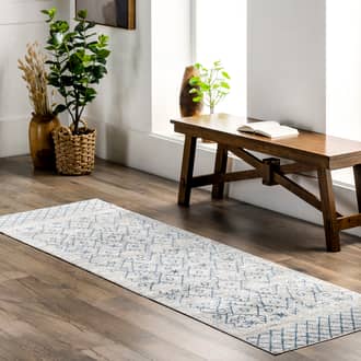 2' 6" x 8' Tanya Washable Crosshatch Rug secondary image