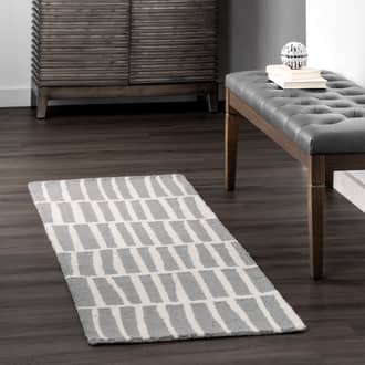 Irregular Parallel Bars Rug secondary image