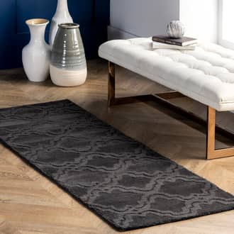 Double Carved Trellis Rug secondary image