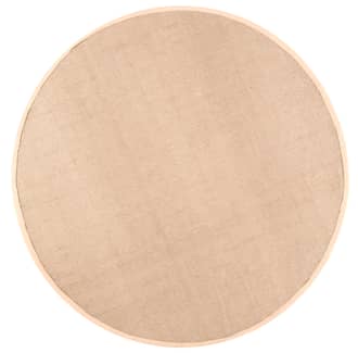 Photos - Area Rug Beige Jute 2' 6" x 10' rug Beige 200NCJC03-26010