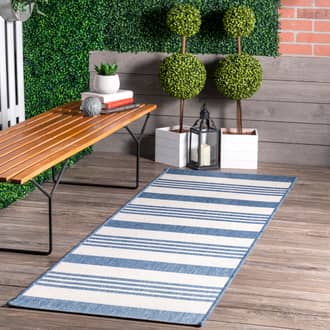 2' x 8' Regency Stripes Indoor/Outdoor Rug secondary image