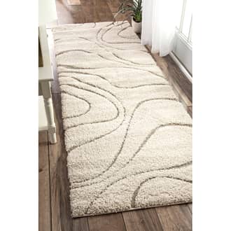 2' 6" x 6' Shaggy Curves Rug secondary image