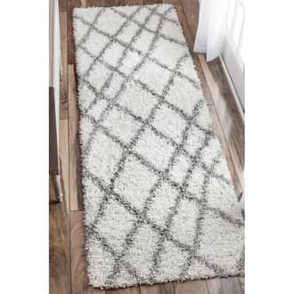 White Bermuda Easy Shag rug