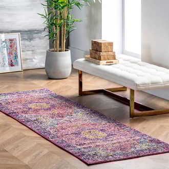 Pink Bosphorus Distressed Persian rug