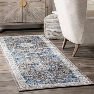 2' 8" x 8' Distressed Persian Rug secondary image