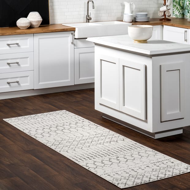 Bosphorus Moroccan Trellis Gray Rug