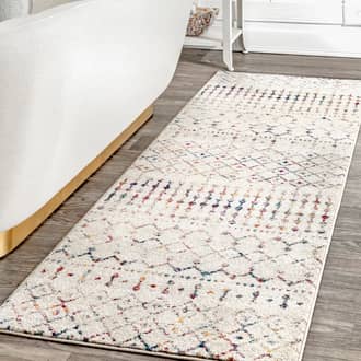 2' 6" x 12' Moroccan Trellis Rug secondary image