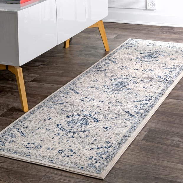 Bosphorus Labyrinth Blue Rug