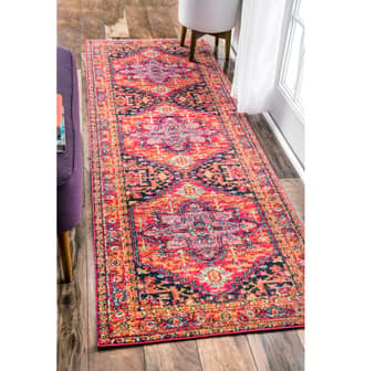 2' 8" x 12' Katrina Blooming Rosette Rug secondary image