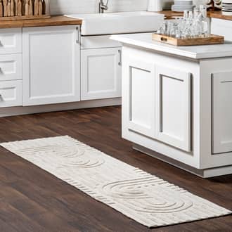 Ivory Arvin Olano x Downtown Textured rug