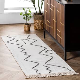 Ivory Halona Abstract Graphic rug