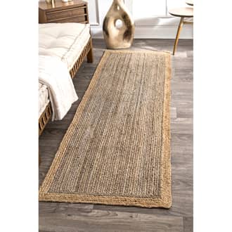 2' 6" x 6' Jute Simple Border Rug secondary image