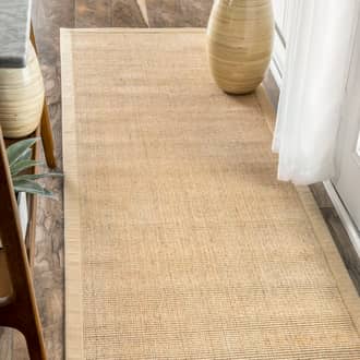 2' 6" x 14' Sisal Border Rug secondary image