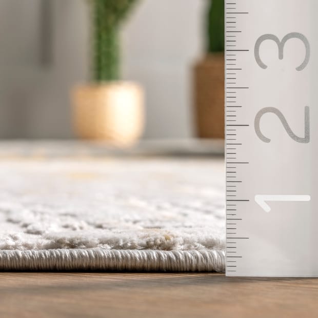 Alchemist Splash Abstract Gold Rug