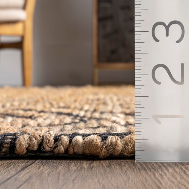 Maui Serenity Jute Herringbone Natural Rug