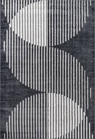 6' 7" x 9' Raelynn Striped Eclipse Rug primary image