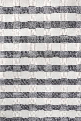 Grey Sophie Striped Wool Rug swatch