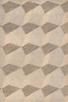 Natural Bell Mountain Peaks Rug swatch