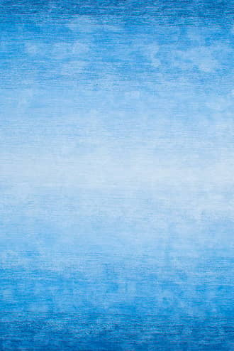 Blue 2' 6" x 6' Ombre Rug swatch