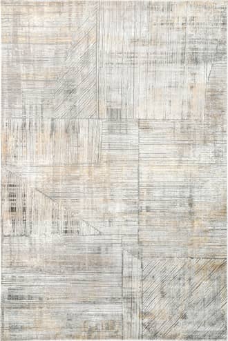 8' x 10' Cindy Collaged Pinstriped Rug primary image