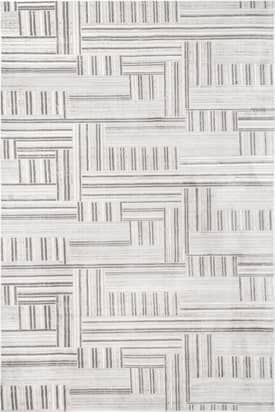 Gray Lucy Abstract Pinstripes Rug swatch