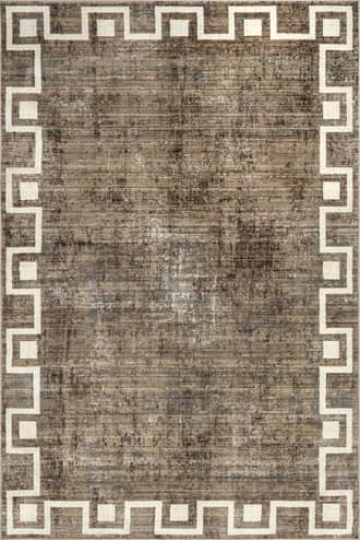 10' x 13' Olvera Geometric Bordered Rug primary image