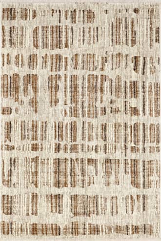 Beige 10' x 13' Lafayette Abstract Striped Rug swatch