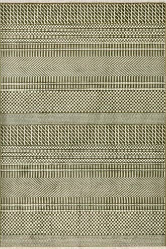 Maude Geometric Traditional Fringed Rug primary image