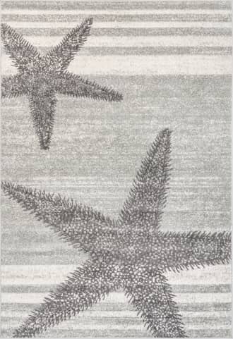 4' x 6' Starfish And Stripes Rug primary image