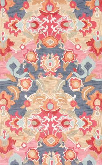 Multi 6' Patchwork Abstract Rug swatch