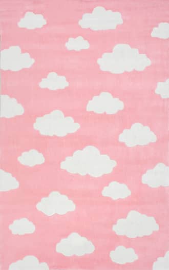 Pink 2' 6" x 8' Cloud Rug swatch