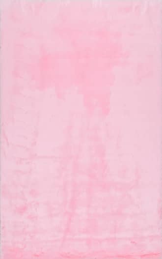 Pink 5' x 7' Shag Rug swatch