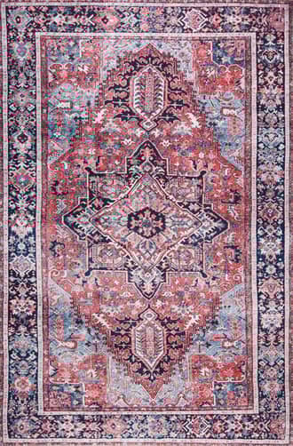 Blossom Printed Medallion Rug primary image