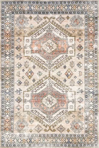 4' x 6' Ria Geometric Washable Rug primary image