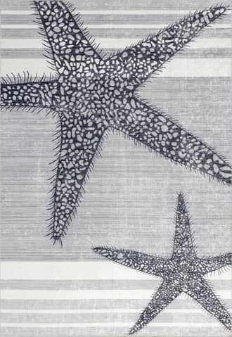 5' x 8' Kim Washable Starfish Rug primary image
