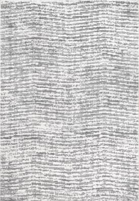 Light Gray 5' x 8' Monique Washable Casual Rug swatch
