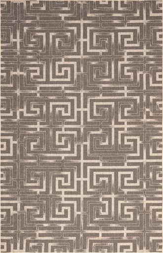 4' x 6' Mariana Easy-Jute Washable Maze Rug primary image