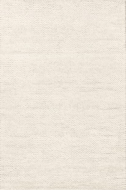 Alfa wool carpet in soft off-white, Linen color