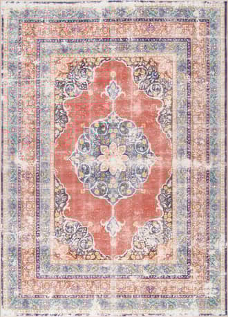 9' 10" x 13' 8" Flowering Wreath Medallion Rug primary image
