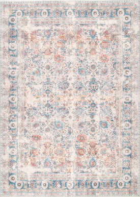 Ivory 5' 5" x 8' Persian Intrigue Rug swatch